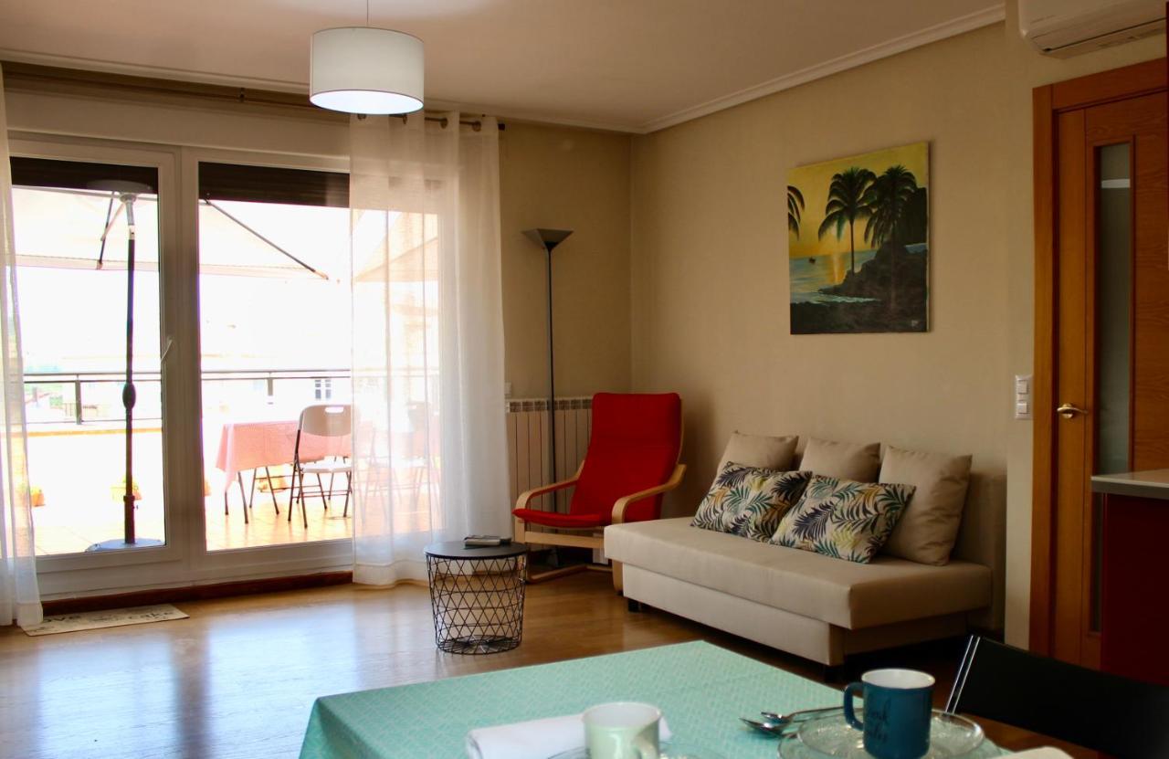 Apartament Atico En El Centro Con Amplia Terraza Entrena Zewnętrze zdjęcie